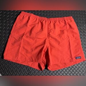 Patagonia Red Athletic Shorts